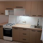 Прямая кухня МодернАрт 2,35 метра (капучино)