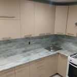 Угловая кухня Скат 3,9 метра (капучино)