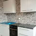 Прямая кухня Классика 2 метра (белая)