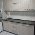 Прямая кухня СмартКухня 2,4 метра (ледяное дерево)