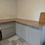 Угловая кухня Стиль 3,2 метра (серый пыльный)