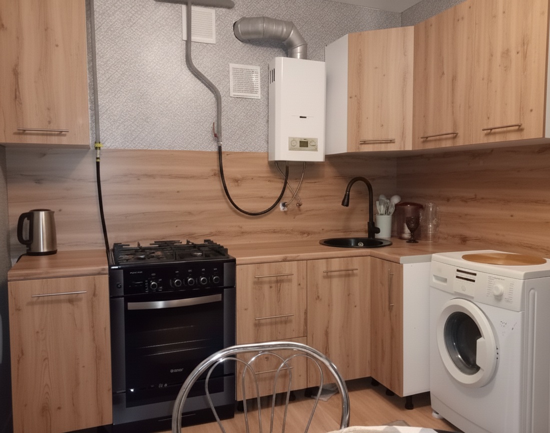 Угловая кухня Сити-2 4 метра (дуб сонома)