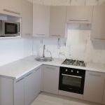 Угловая кухня Лайт 4 метра (кашемир серый)