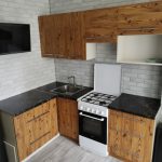 Угловая кухня Бахус 3,5 метра (дуб юкон)