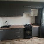 Прямая кухня ПроКрафт 3,1 метра (графит)