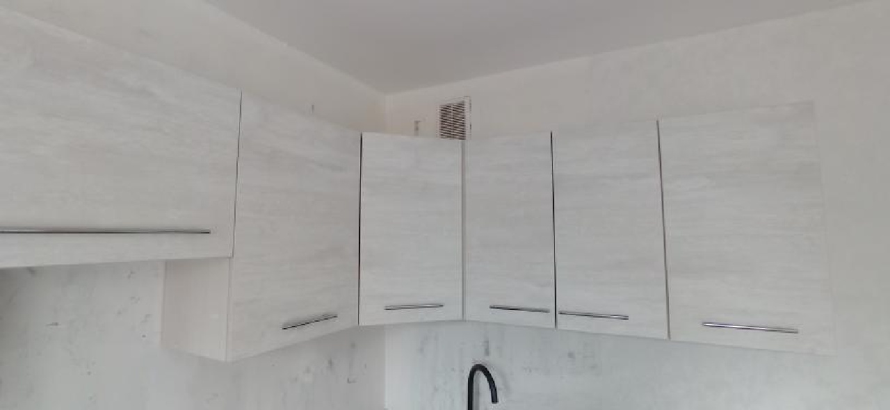 Угловая кухня Венера 3,9 метра (ледяное дерево)