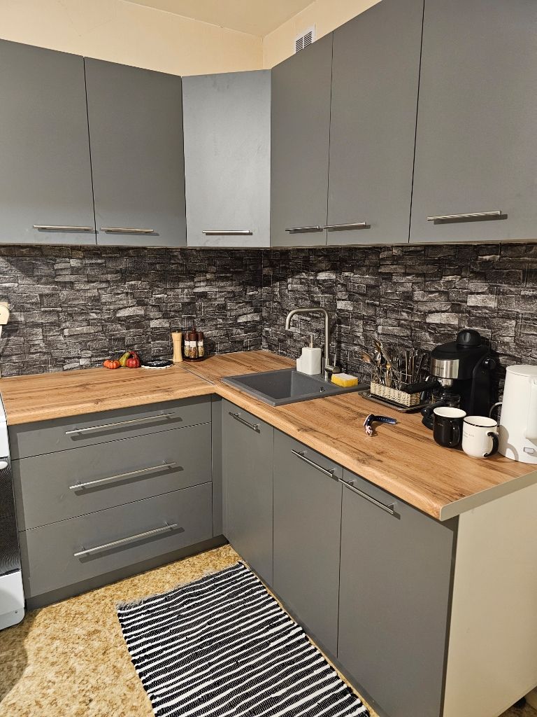 Угловая кухня Карфаген 3,2 метра (оникс серый)