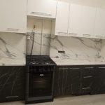 Прямая кухня Марсель-2 2,9 метра (белый/марквина)