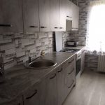 Прямая кухня Биофильный дизайн 3,1 метра (бетон спаркс лайт)