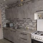 Прямая кухня Биофильный дизайн 3,1 метра (бетон спаркс лайт)