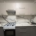 Прямая кухня Экзотика 2,4 метра (серый кашемир/серый пыльный)