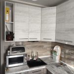 Угловая кухня Элегия 4,1 метра (сосна джексон)