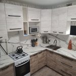 Угловая кухня Стрит-арт стиль 4,75 метра (сосна касцина/дуб юкон)