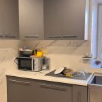 Угловая кухня Лофт-шик 6,4 метров (оникс серый)