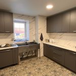 Угловая кухня Лофт-шик 6,4 метров (оникс серый)