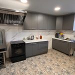 Угловая кухня Лофт-шик 6,4 метров (оникс серый)