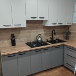 Угловая кухня Сказка 3,6 метра (кашемир серый/лен антрацид)