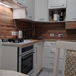 Угловая кухня Лайт Вуд 3,35 метра (белая)